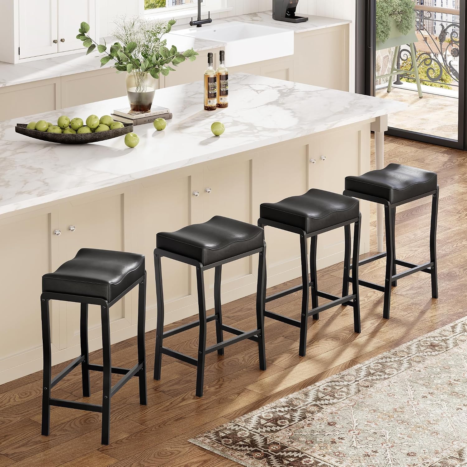Home Bar Seating - Counter Height Bar Stools Set Of