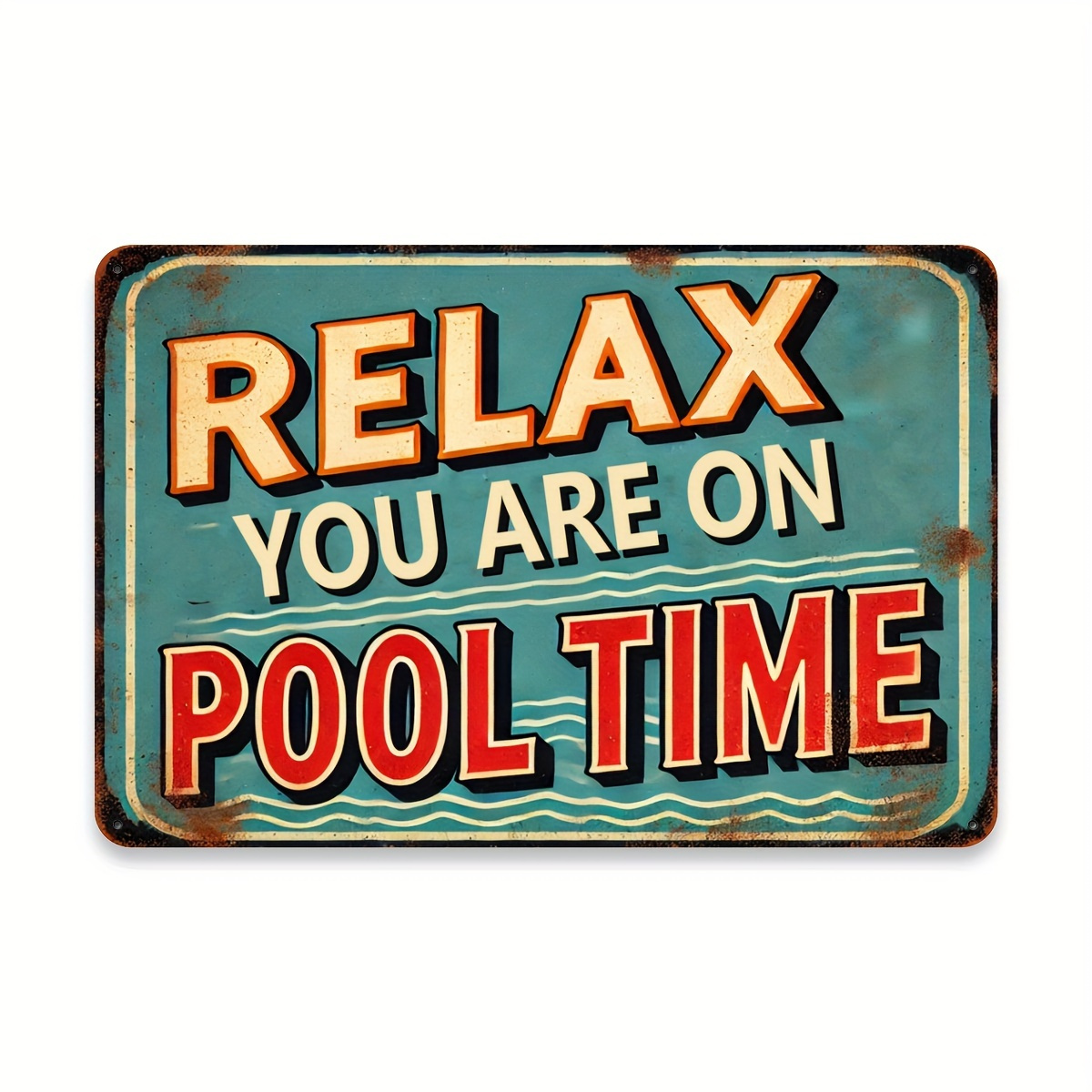 Home Bar And Restaurant - Vintage Relax You Are On Pool