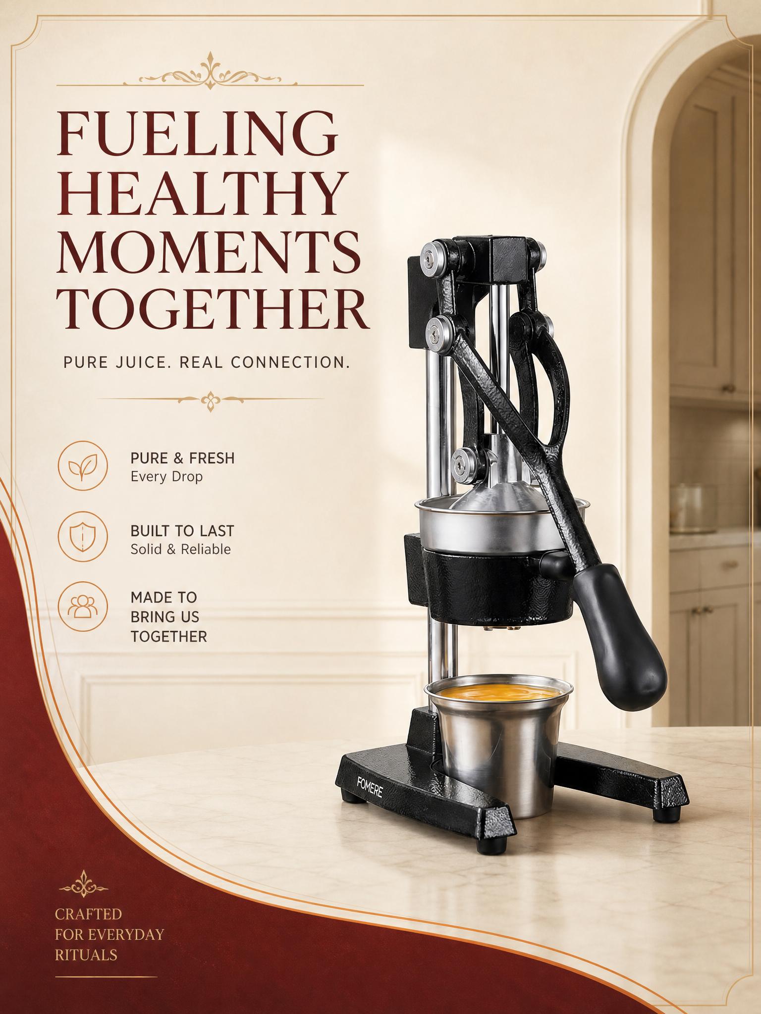 Manual Juicer, Manual Citrus J - огляд і ціна Citrus Juicer Bar
