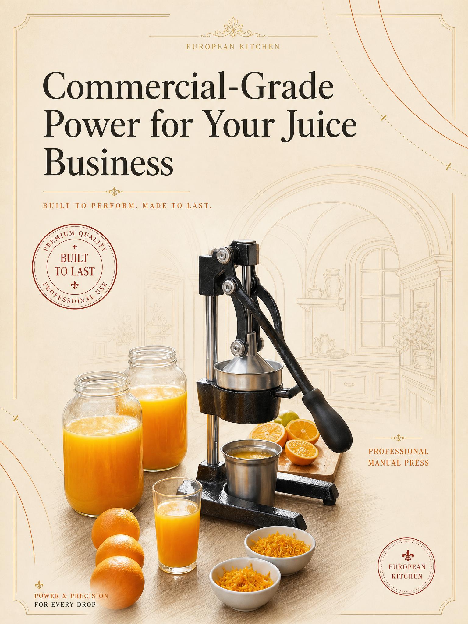 Manual Juicer, Manual Citrus J - огляд і ціна Citrus Juicer Bar