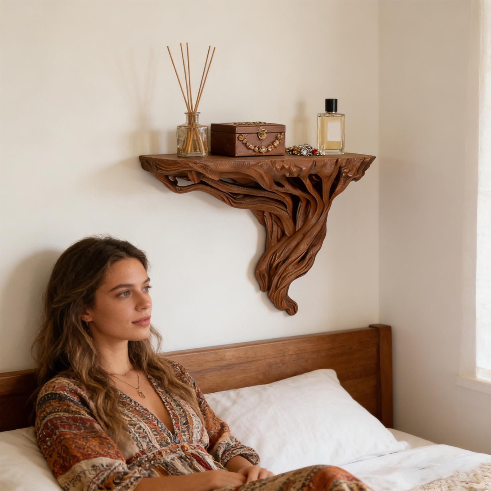 Tree Root Shaped Shelf Wall Ra - огляд і ціна Home Bar Shelf