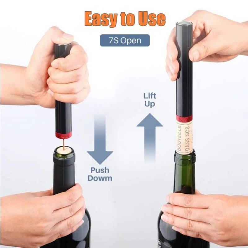 Air Pump Wine Bottle Opener Re - огляд і ціна Wine Preservation Pump