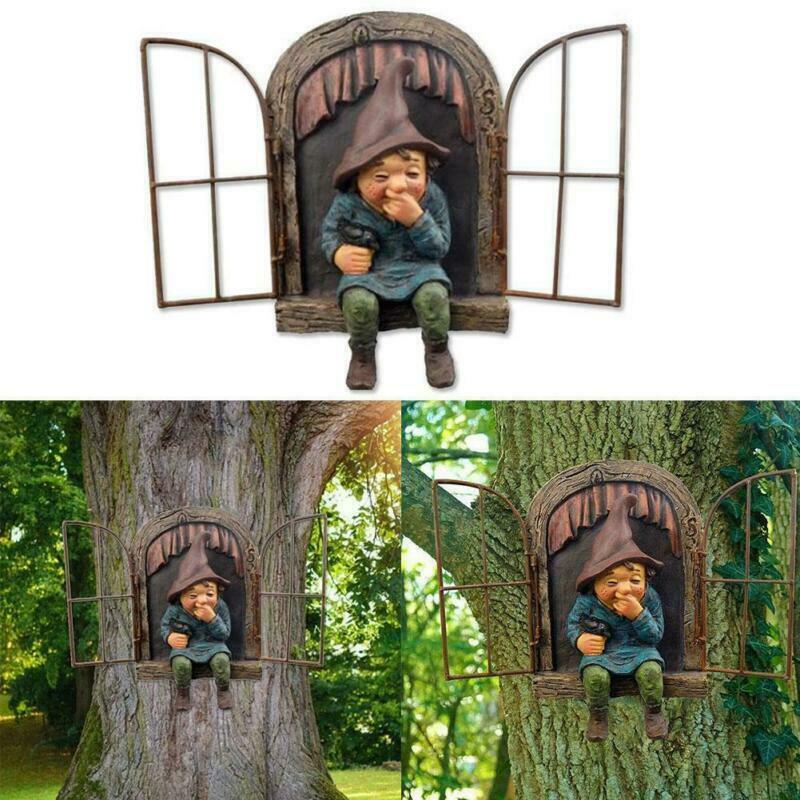 Naughty Garden Gnome Statue El - огляд і ціна Home Bargains