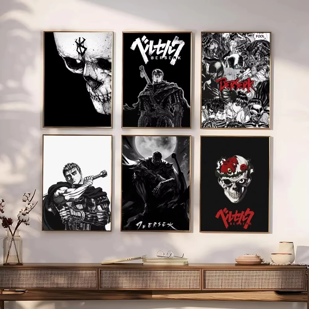 Anime B-berserk Poster Paper P - огляд і ціна Home Bar And Restaurant