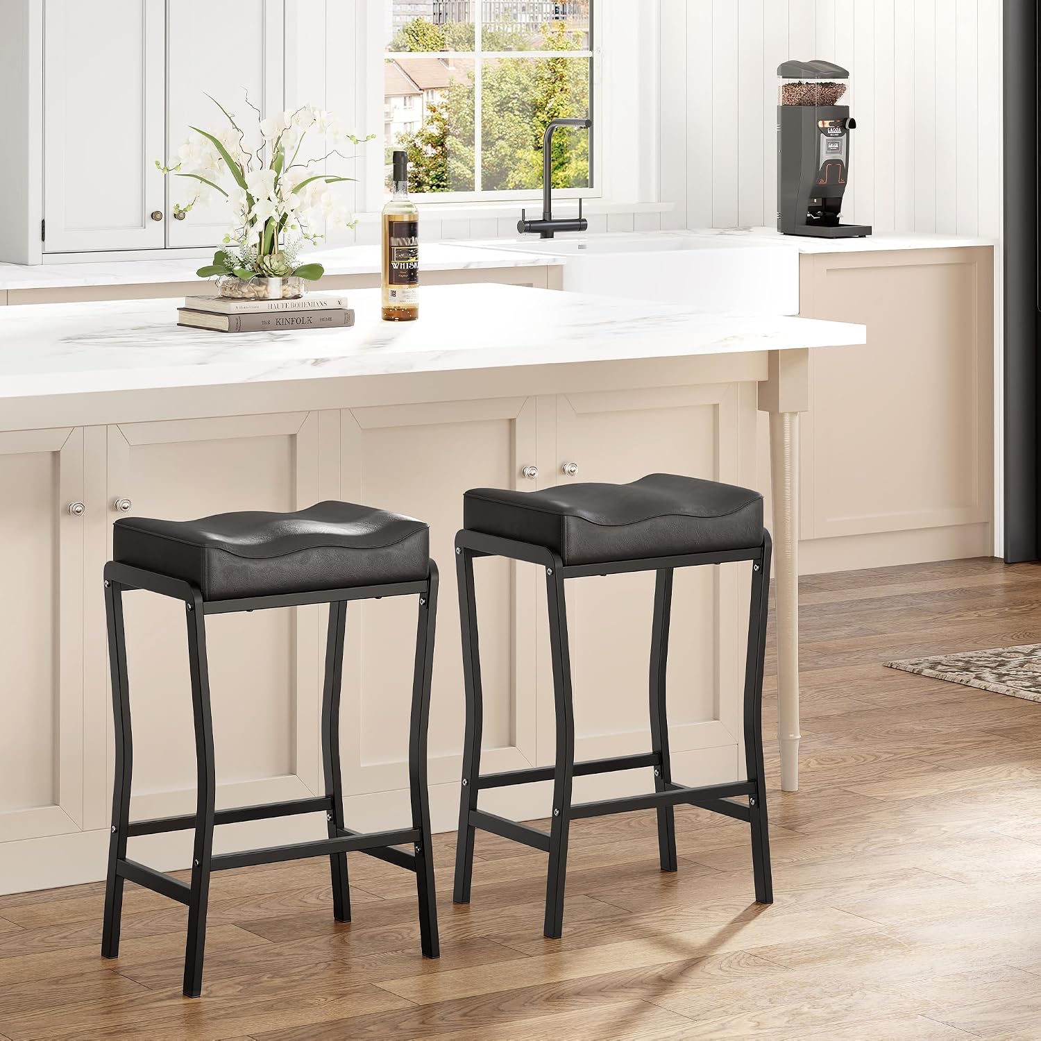 Counter Height Bar Stools Set  - огляд і ціна Home Bar Seating