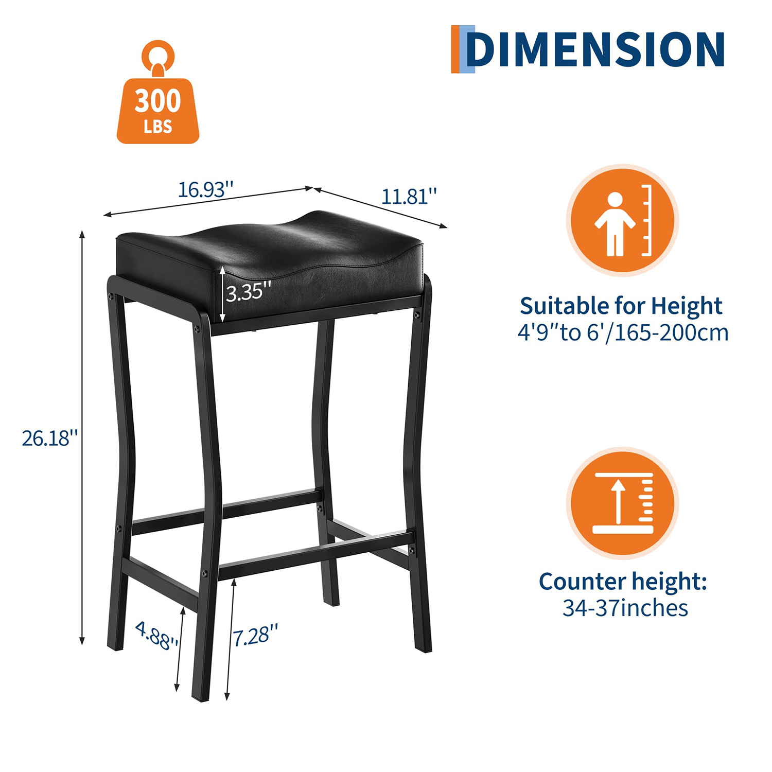 Counter Height Bar Stools Set  - огляд і ціна Home Bar Seating