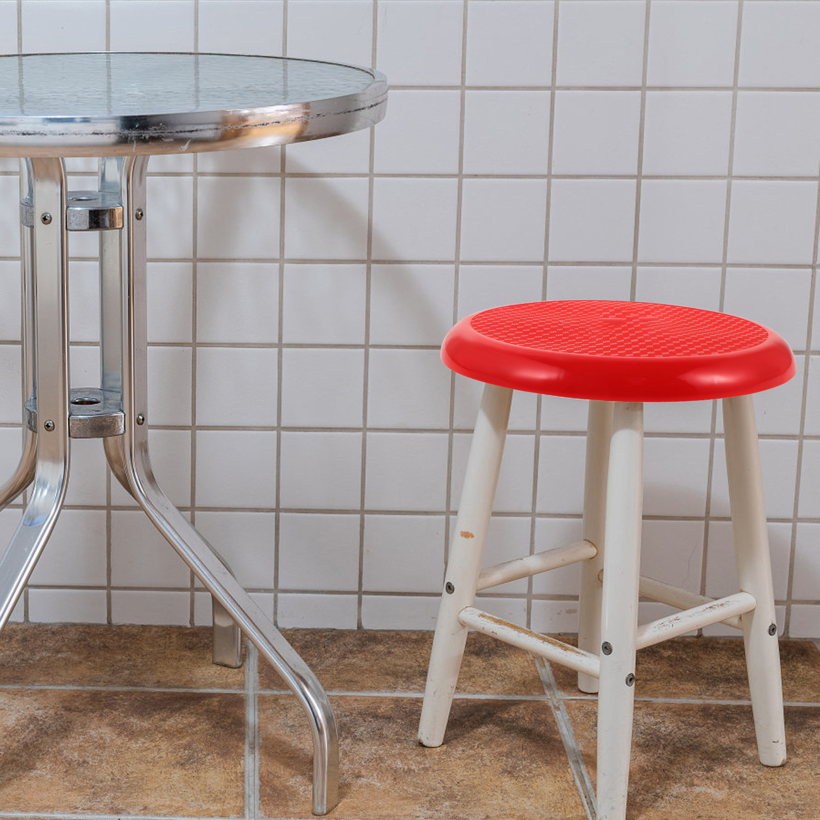 Round Stool Seat Replacement P - огляд і ціна Home Bar Seating