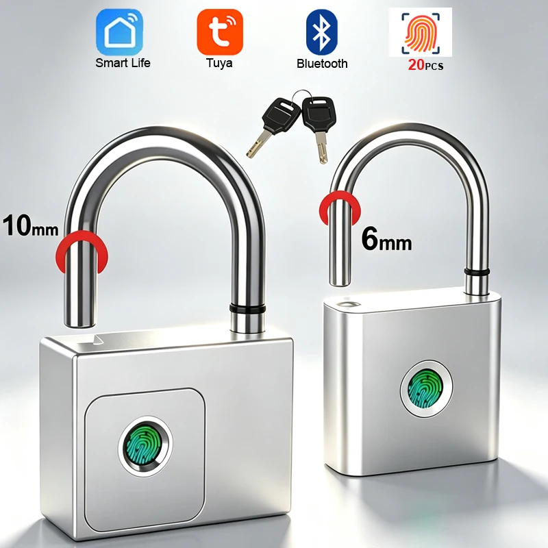 Fingerprint Padlock Bluetooth  - огляд і ціна Home Bargains